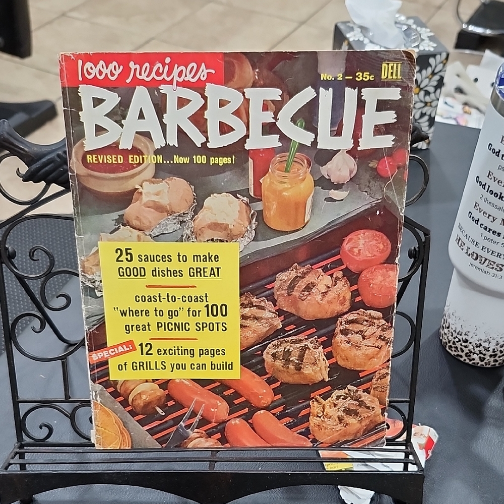 VINTAGE 1950s DELL BARBEQUE RECIPE MAGAZINE